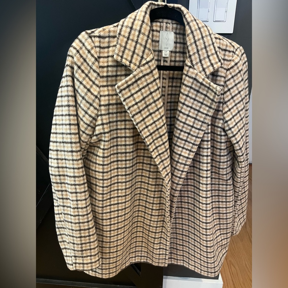 Joie plaid jacket
